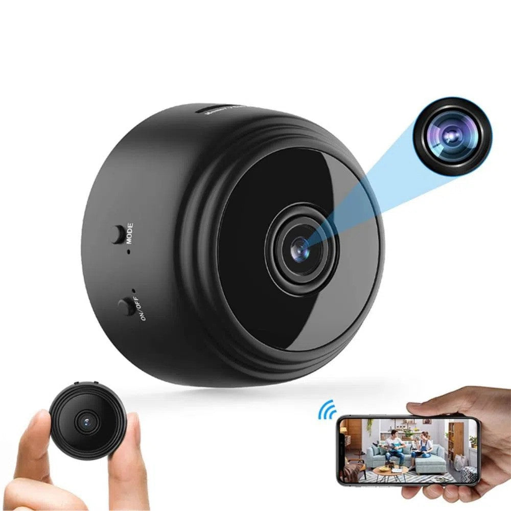 (COMPRA 1 LLEVA 2) Mini Cámara Espía A9 - Discreción y Seguridad en un Solo Dispositivo!